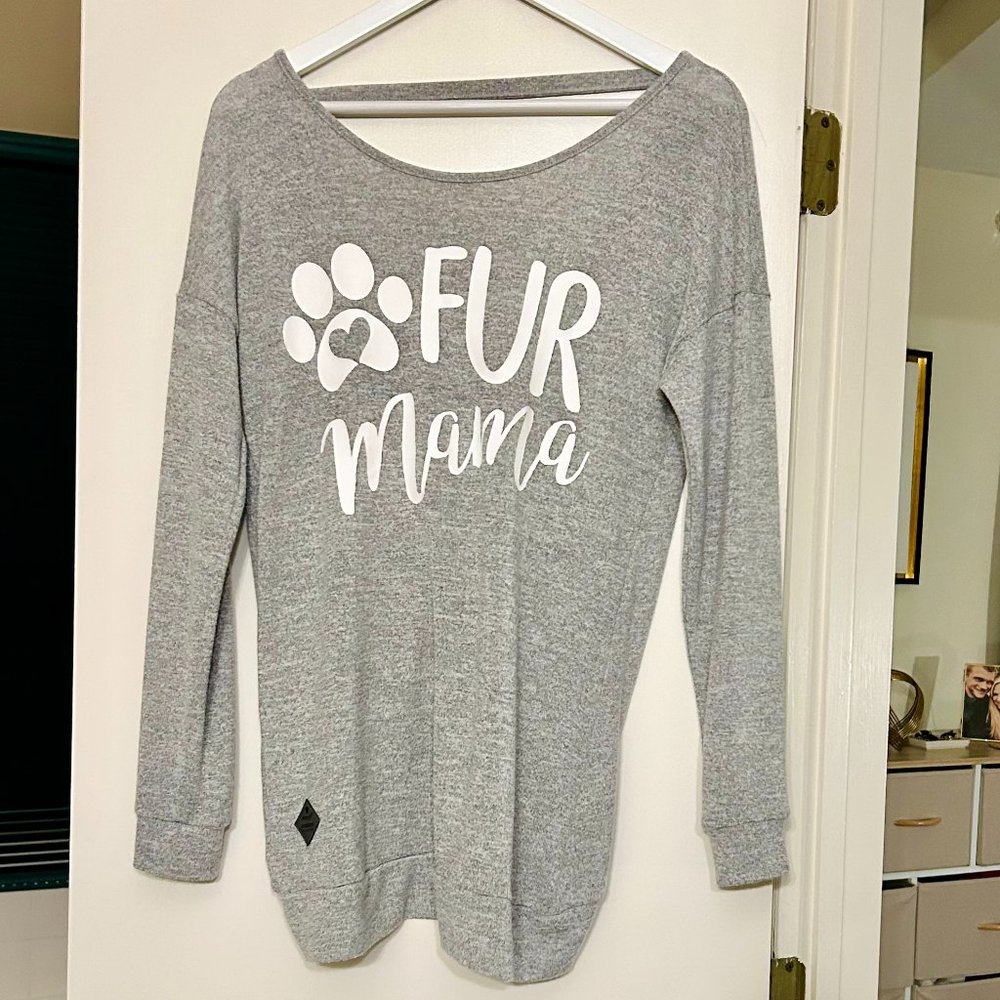 Simply Southern Fur Mama Long Sleeve Shirt
